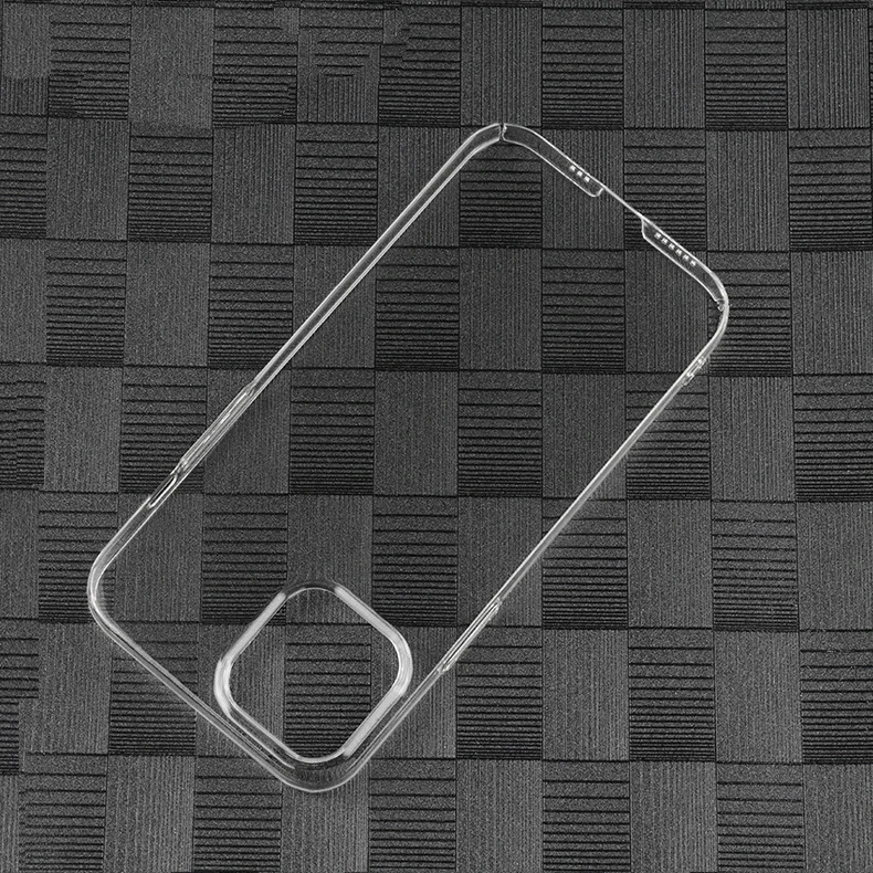 thumbnail image 1 of Clear Hard PC Plastic Phone Case For iPhone 14 13 12 11 15 Pro Max MINI XR XSMax XS X SE 8 7 6 Plus Slim Crystal Back Cover, 1 of 5