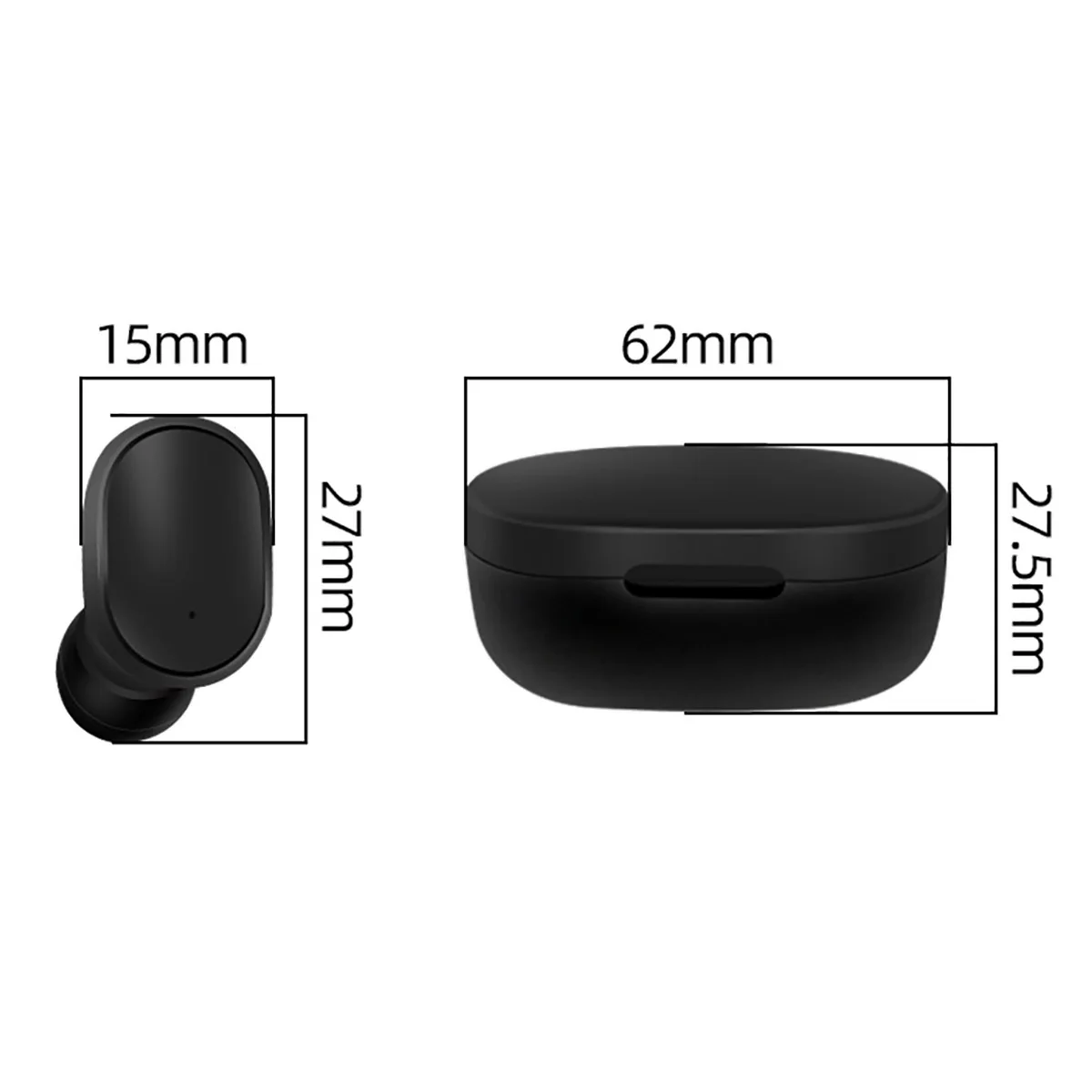 Новинка A6S 5,0 TWS Bluetooth гарнитуры для Xiaomi Airdots беспроводные наушники шумоподавление микрофон для Redmi iPhone huawei samsung