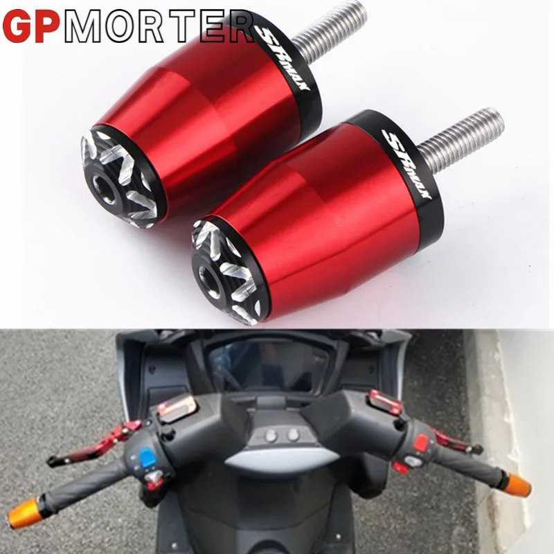 Ручки для Руля Мотоцикла торцевая ручка крышка заглушка Aprilia SR-MAX300 SRMAX 250 300 srmax300 SR