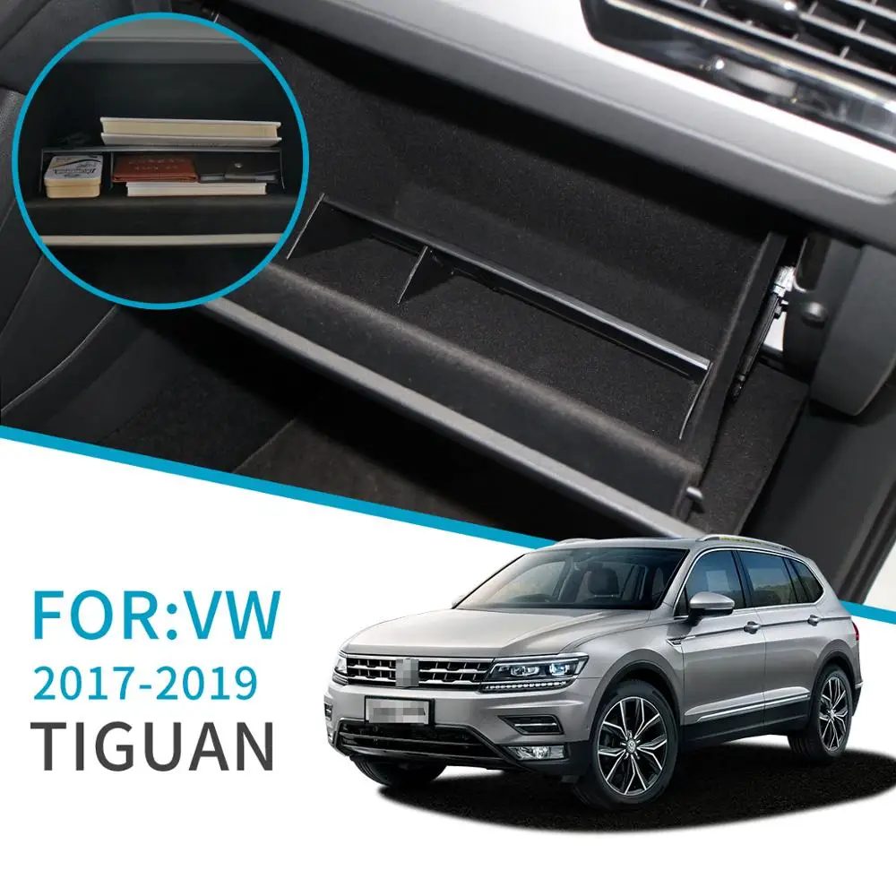 ZUNDUO автомобильный бардачок с интервалом хранения для Volkswagen Tiguan 2017 2018 2019 MK2