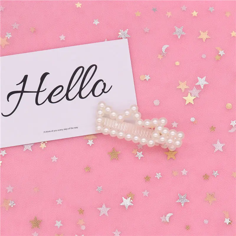 1 шт., корейские однотонные жемчужные заколки для волос для женщин, серебристые, золотые заколки для волос, заколки для волос с жемчугом, заколки для волос для девочек, аксессуары для волос, повязки на голову