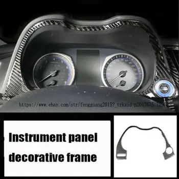 

Car modification Car accessories Carbon Fiber Inner Dashboard Trim Instrument Box Cover For Infiniti Q50 2014-2018