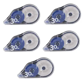 

5pcs 30m Error Corrector School Office Roller Student Supplies Note Taking Safe Mini Pocket Writing Kids Gift Correction Tape