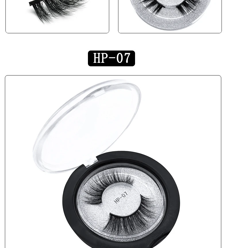 Eyes Dancing 1Pair 3D Mink Lashes Soft Handmade Eyelashes Natrual Long Eyelash Extension Tool Makeup Charm Volume Hair Lashes
