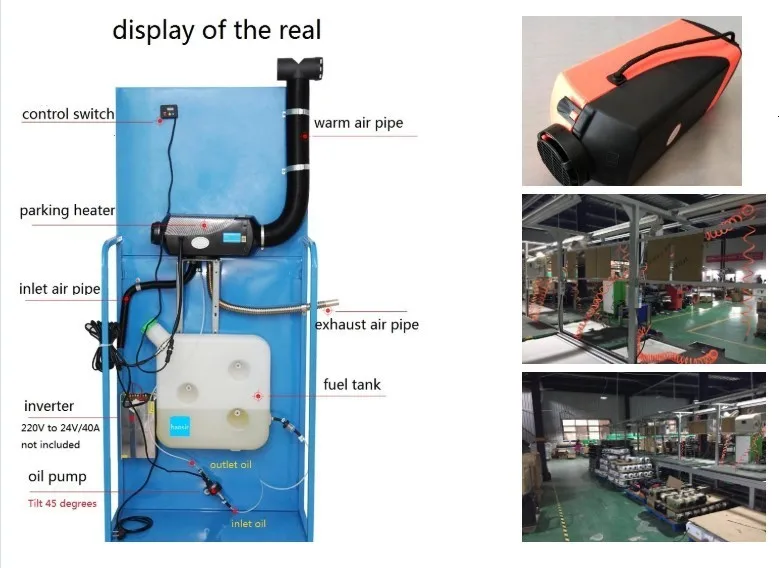  12v Diesel Air Truck Parking Heater Parking Heater Auto Heaters portable-car-air-conditioner