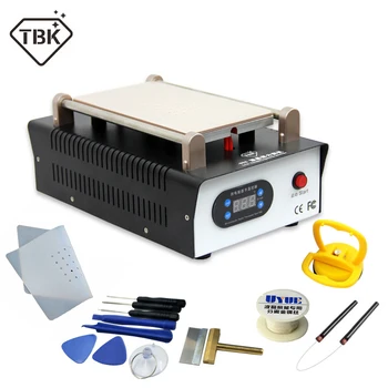 

TBK LCD Screen Separator Machine Max 7 inches For IPhone Samsung Refurbish Build-in Vacuum Pump LCD Separation Repair Kit