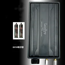 Portable 6H16 Tube Headphone Amplifier with 2100mA lithium battery for 8 600ohm Headphone T0284