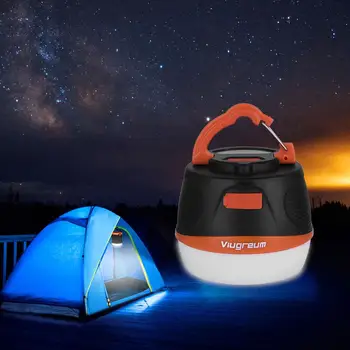 

Outdoor Camping Tent Light Mobile Power Bank Flashlight USB Port Camping Tent Light Portable Hanging Lamp Lantern Spotlight