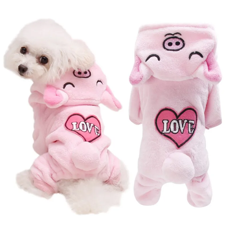 

Creative Cute Dog Clothes for Pet Bear Pig Costume Puppy Hoodies Rabbit Dog Coat Jacket Rabbit Pajamas Clothes Pug Bulldog