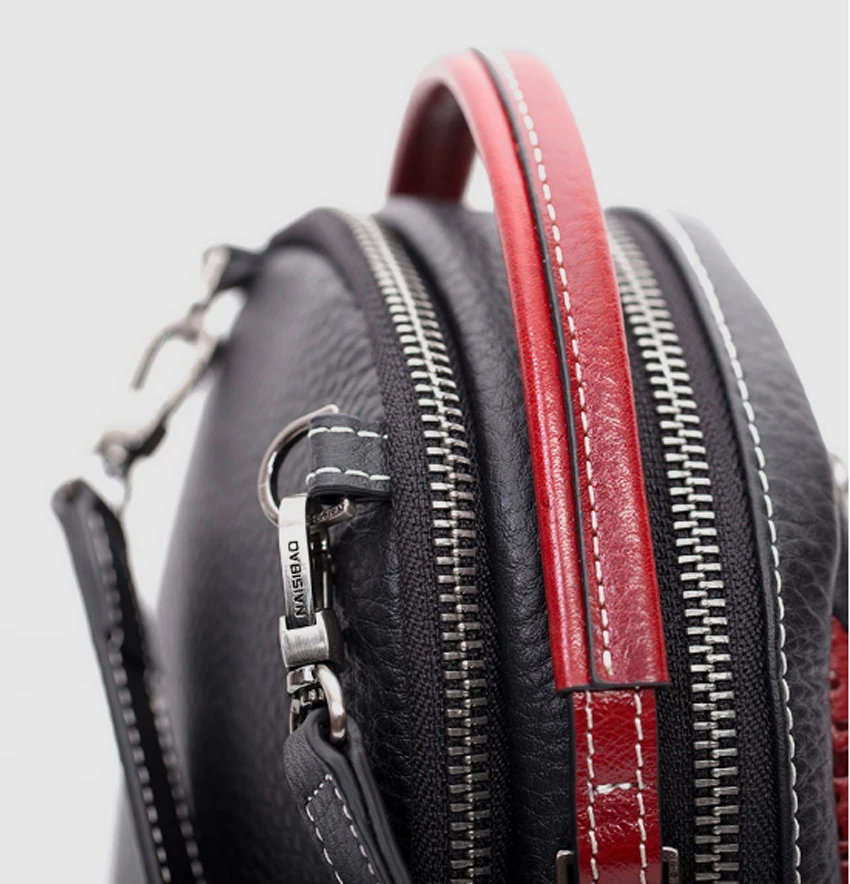 NAISIBAO Women Genuine Leather bag fahion quality cowhide bag women backpack designer bags famous brand women bags new
