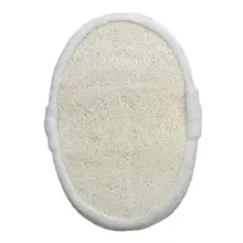 Натуральный мочалка, отшелушивающая омертвевшая кожа, очищающая Мочалка для тела, губка для ванны, инструмент для душа