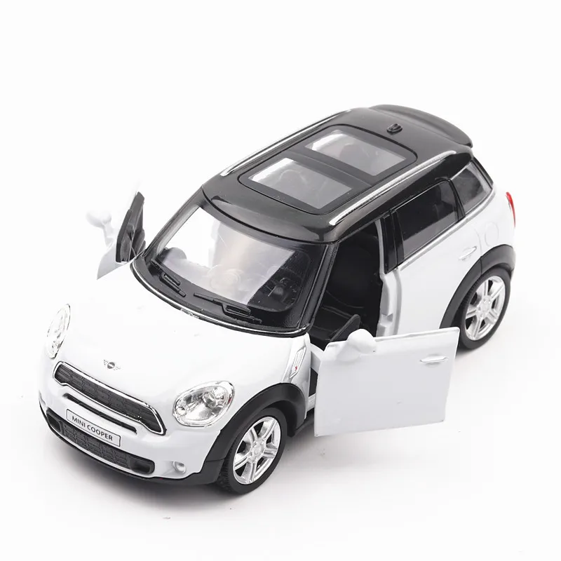 1:36 масштабная модель автомобиля для Mini Cooper Countryman сплав литья под давлением модель автомобиля инерционные игрушки транспорт коллекция подарок для детей