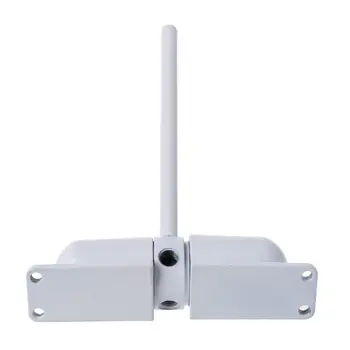 

1 Set White Surface Mounted Spring Door Closer Fire Rated Automatic Adjustable