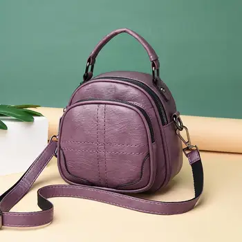 

Multifunction Back pack Women MiNi Messenger Bags Shoulder CrossBody Bags For Women Genuine Leather Women's Handbags