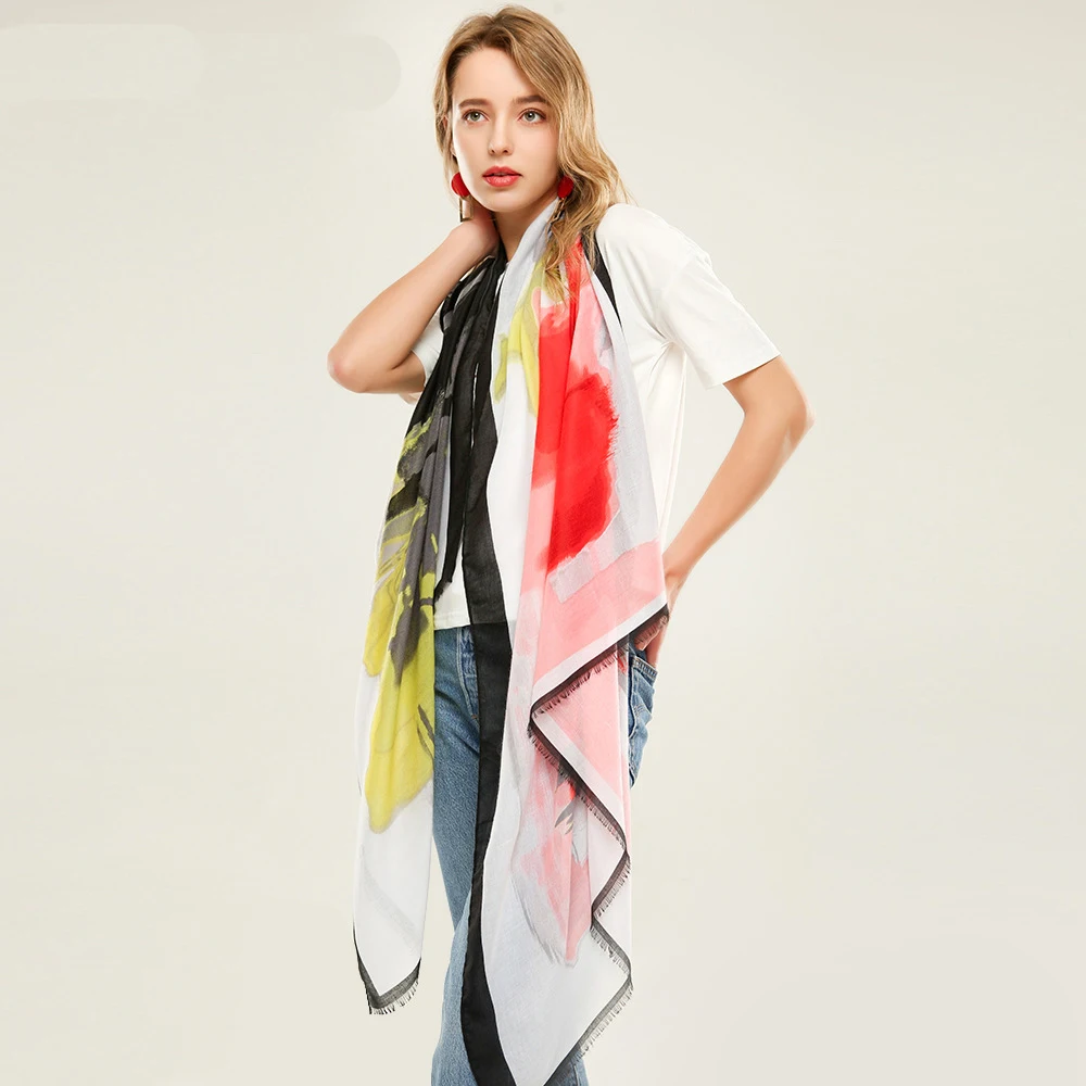 2020-fashion-graffiti-print-fringe-scarves-shawls-long-women-soft-ink-painting-beach-wrap-scarf-hijab-4-color-free-shipping