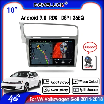 

Android 9.0 4G Multimidia Video 2 Din Car Radio for VW Volkswagen Golf 7 VII 2014-2018 With CANBUS Split Screen GPS Navigaion