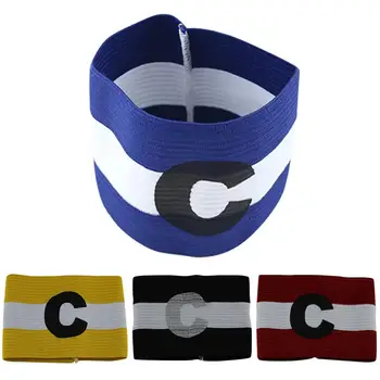 

Adjustable Arm Band Leader Competition Football Captain Armband Soccer Captain Armband Group C Mark Armband Sport Accessory