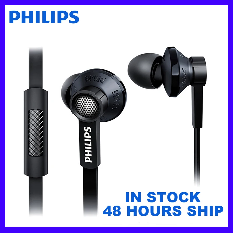 Оригинальная гарнитура Philips Tx1 с высоким разрешением HIFI Fever наушники ухо наушники с шумоподавлением для смартфона 3,5 мм