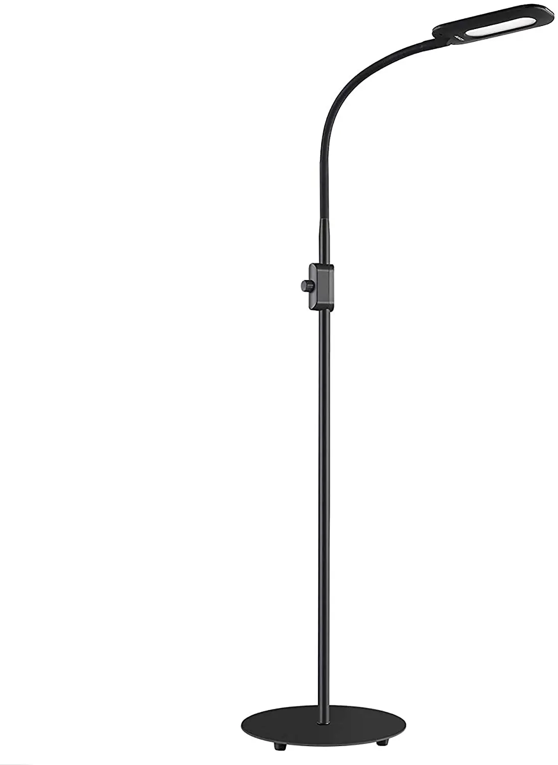 Floor Lamp With Brightness Control Knob And Flexible Neck LED Eye Care Natural White Light For Living Room Bedroom | Лампы и освещение