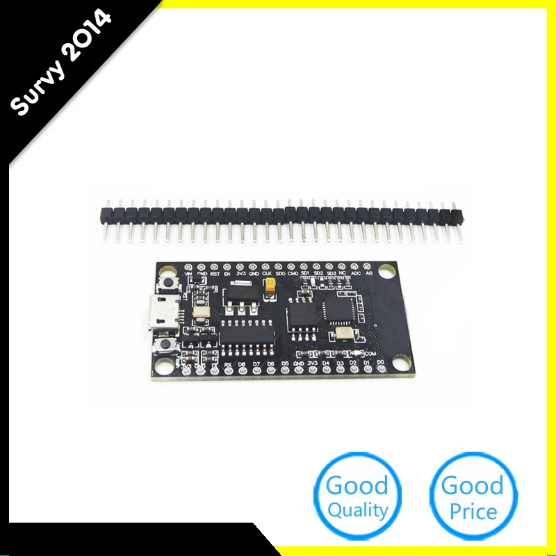 NodeMCU V3 Lua WIFI модуль интеграции ESP8266 + Дополнительная память 32M Flash USB серийная diy