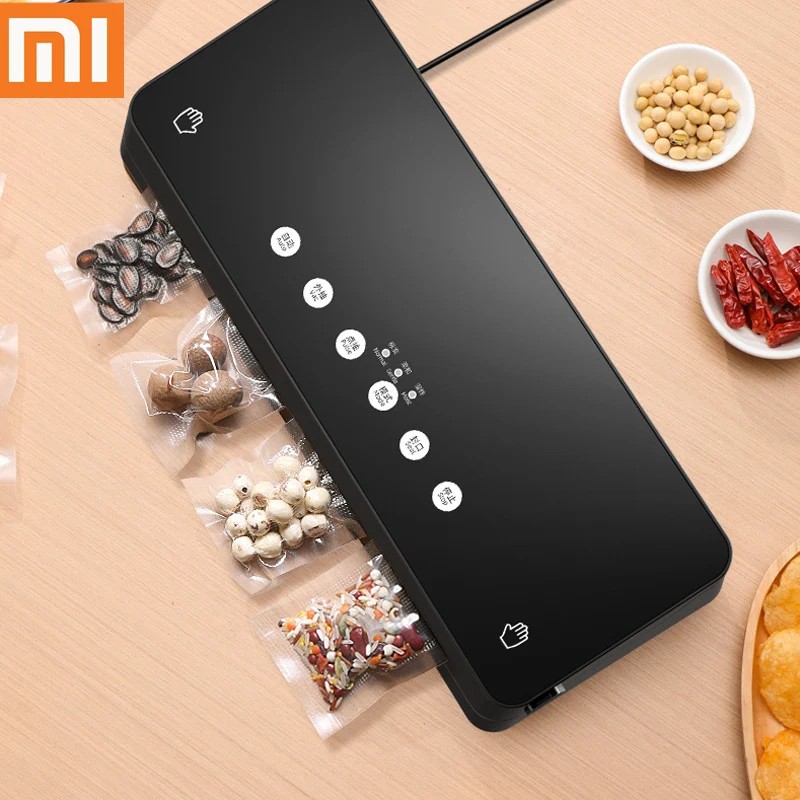XIAOMI MIJIA электрическая вакуумная упаковочная машина для домашней кухни
