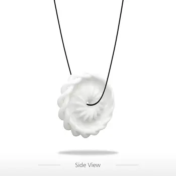 

Snowflake Pendant 3D Printed Jewelry Original Design Unique Model