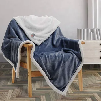 

Solid Flannel Fleece Blanket Super Soft Warm Throw Blankets for Sofa/Bed/Travel/Bedspread Multi Size