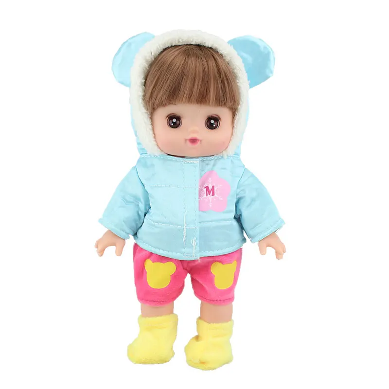 Милый полосатый комбинезон для 25 см Mellchan Baby Doll аксессуары для одежды - Цвет: 02