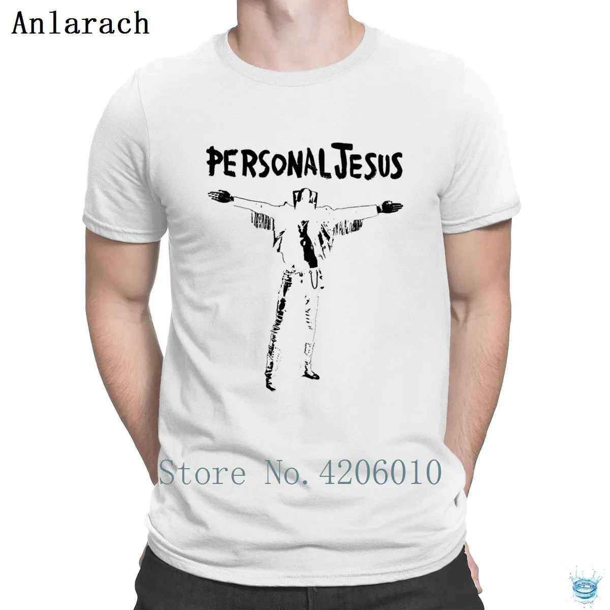 White Персональная футболка Jesus Pictures Gift Awesome футболка для мужчин создать Поп Топ Футболка дышащая Anlarach Летний стиль - Цвет: White