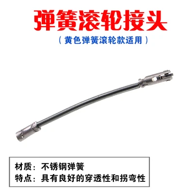 best tool backpack Electrician Automatic Thread Guide Connector Head  Wire Cable Elastic Threader with Wheel for Repair Fast Auxiliary Tools best tool chest Tool Storage Items