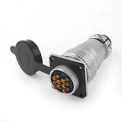 

Y28-8 Waterproof 8 Pin Aviation Connector Adapter Plug AC 400V 16A