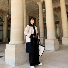 Мужская Свободная Повседневная Длинная шерстяная куртка, осенне-зимний толстый Тренч, Мужской винтажный уличная верхняя одежда, пальто