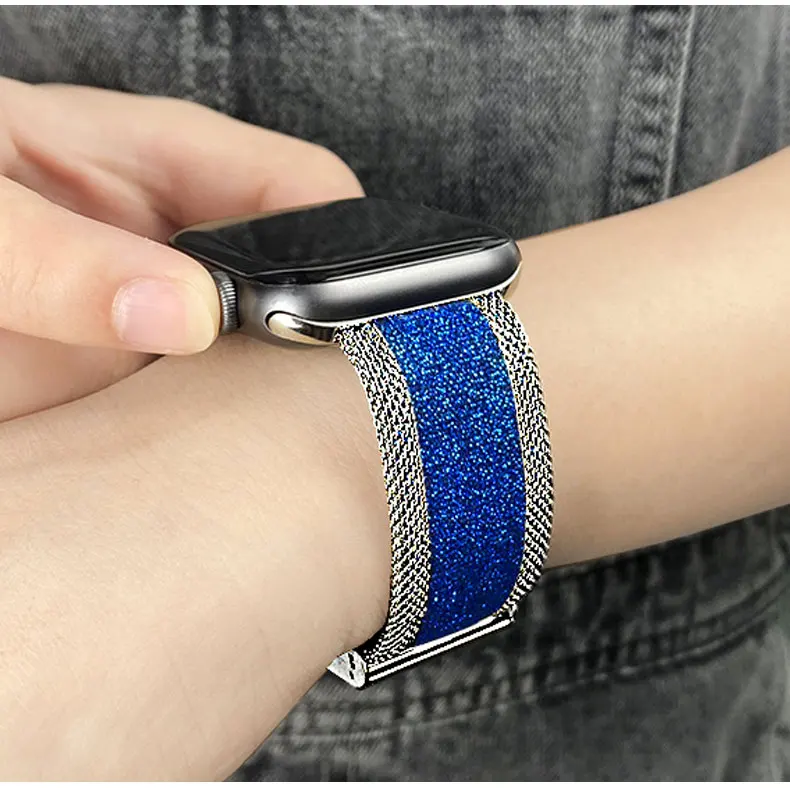 Apple watch ̴ Ʈ  38mm 40mm 42mm 44mm, ε巯 ź Ϸ + ж  iWatch ø 3 4 5 6 se 