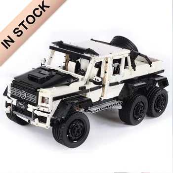 

Technic G63 G500 SUV AWD Wagon Car Expert MOC 6x6 3300Pcs 1:8 Model Building Blocks 20086 20077 10265