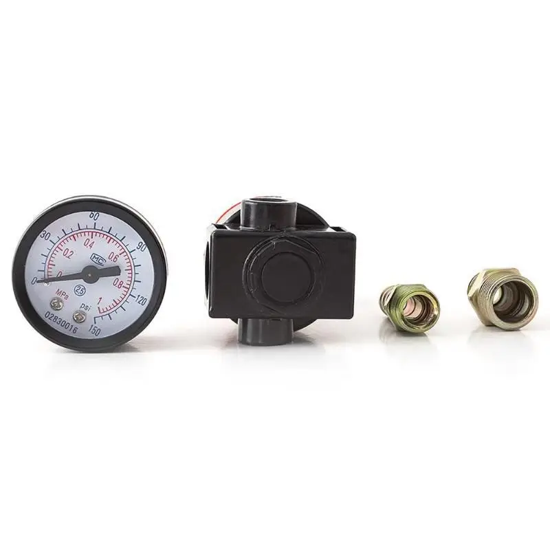 Manometer Pressure Reducer Regulator Pressure Gauge Manometer Water Compressor Hydraulic Tester Meter Car Valve Fitting