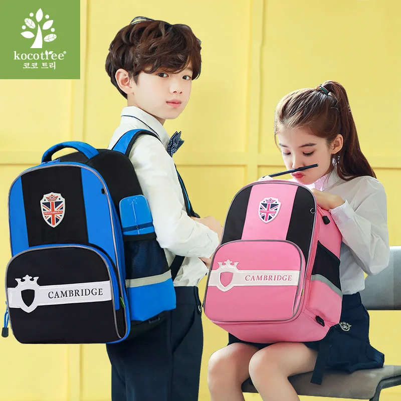 

Country KK Tree Schoolbag for Elementary School Students Boy 1-3-4-6 Grade Children Backpack 6-12 a Year of Age GIRL'S spine-