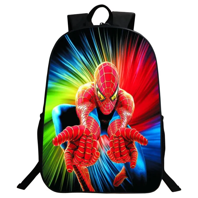 

Xuan meng New Products Spider-Man School Bag Young STUDENT'S Backpack Children Superhero Men's