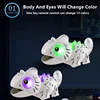 High Simulation Chameleon 2.4G Remote Control RC Robot With Light Sound Effect Tail Swing Extendable Tongue Intelligent Animal 4