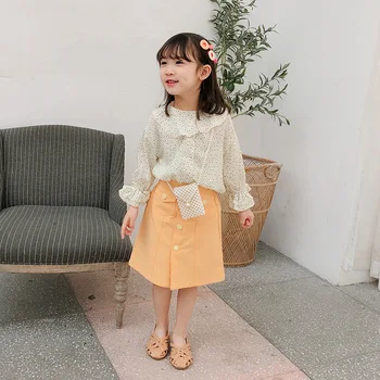 

2020 hot selling baby girls skirt spring fashion kids girls skirts 3-8 years