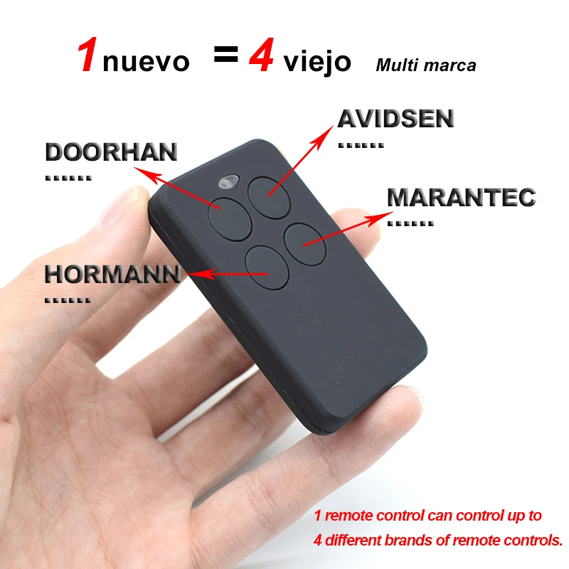 5 Buttons Details about   Hormann BiSecur 868.3MHz Garage Door Remote Control Handset HS5 BS 