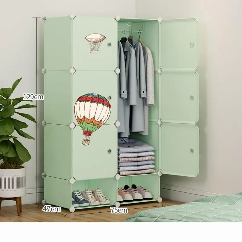 Guardaroba Mobile Szafa Meuble Ropero Placard Armadio De Dormitorio мебель для спальни Mueble Guarda Roupa шкаф - Цвет: Version B
