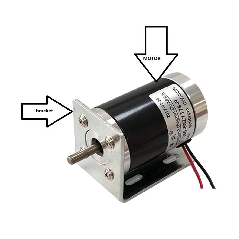 50ZYT78-R двигатель постоянного тока 12V/24V небольшой мотор/регулятор скорости