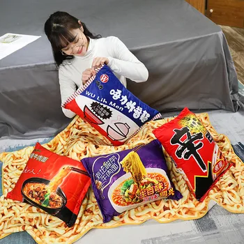 Kawaii Instant Noodles Pillow 6