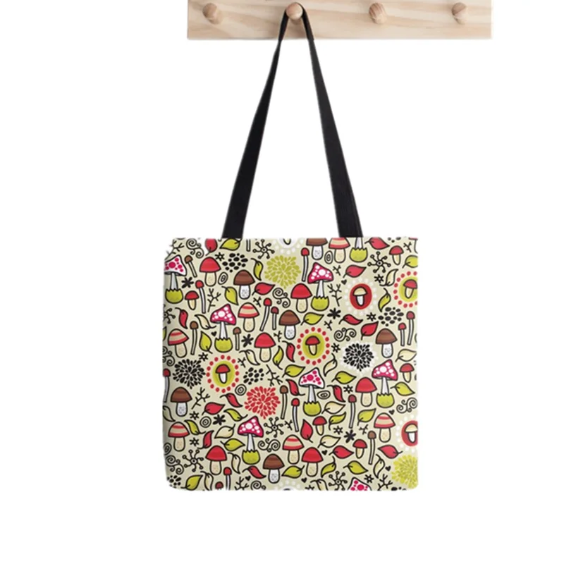 2021 Shopper Moroccan bazaar Printed Tote Bag women Harajuku shopper Funny handbag girl Shoulder shopping bag Lady Canvas Bag