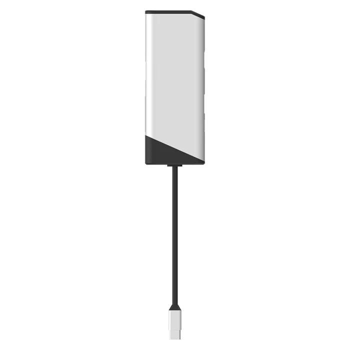 Многопортовое «7-в-1 концентратор Тип с разъемами типа C и USB3.0 4K HDMI устройство для чтения карт SD TF Ethernet-адаптер док-станция PUO88