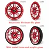 Red Car Wheel Mechanic Wall Clock Modern Design Garage Car Tire Decorative Wall Watch Auto Repair Tire Shop Artwork Timepieces 4