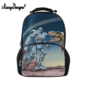 

Fashion Casual School Bag for Boys Girls Daily Backpacks Space Dinosaur Pattern Backpack Travel Rucksack Bagpack Tas Voor School