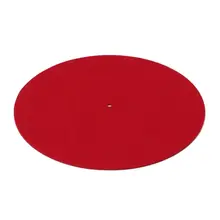 Поворотный стол коврик слипмат Audiophile 3 мм Войлок блюдо Виниловые проигрыватели антивибрационные прочный Анти-статический L41E