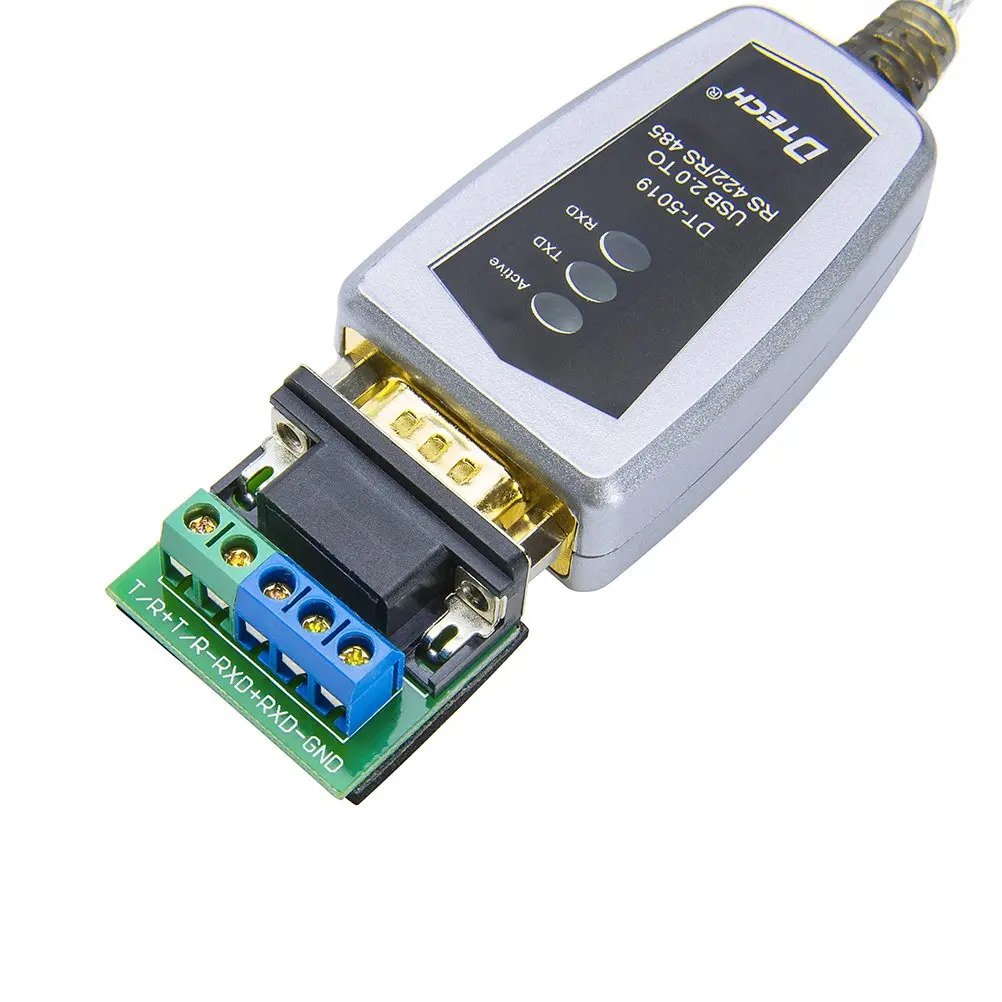 FULL-USB к RS485 RS422 последовательный конвертер Кабель-адаптер FTDI чип для Windows 10 8 7, XP и Mac