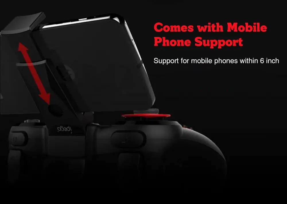 IPEGA PG-9089 PG9089 Bluetooth беспроводной геймпад для iOS Android смартфон/Windows ПК с держателем смартфона игровой контроллер